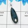 Labradorite Cut G - BPS973-Labradorite Cut Gemstone Bejal Pendant With 925 Sterling Silver